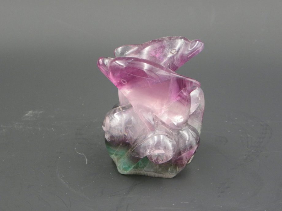 Fluorite Dolphin Carving