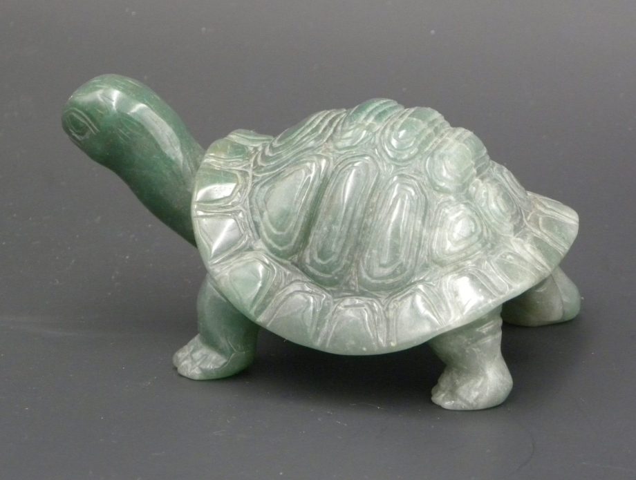 Aventurine Tortoise Carving