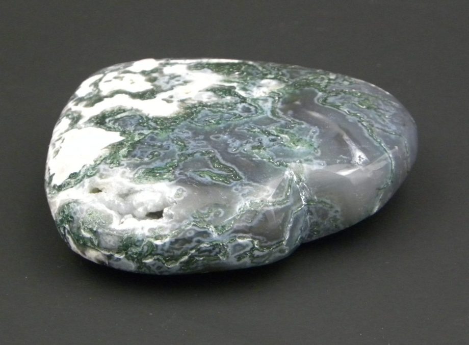 Large Moss Agate Heart