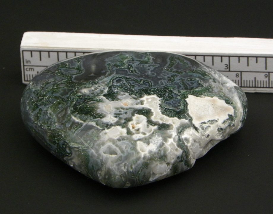 Large Moss Agate Heart