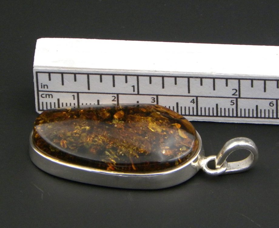 Large Amber Pendant