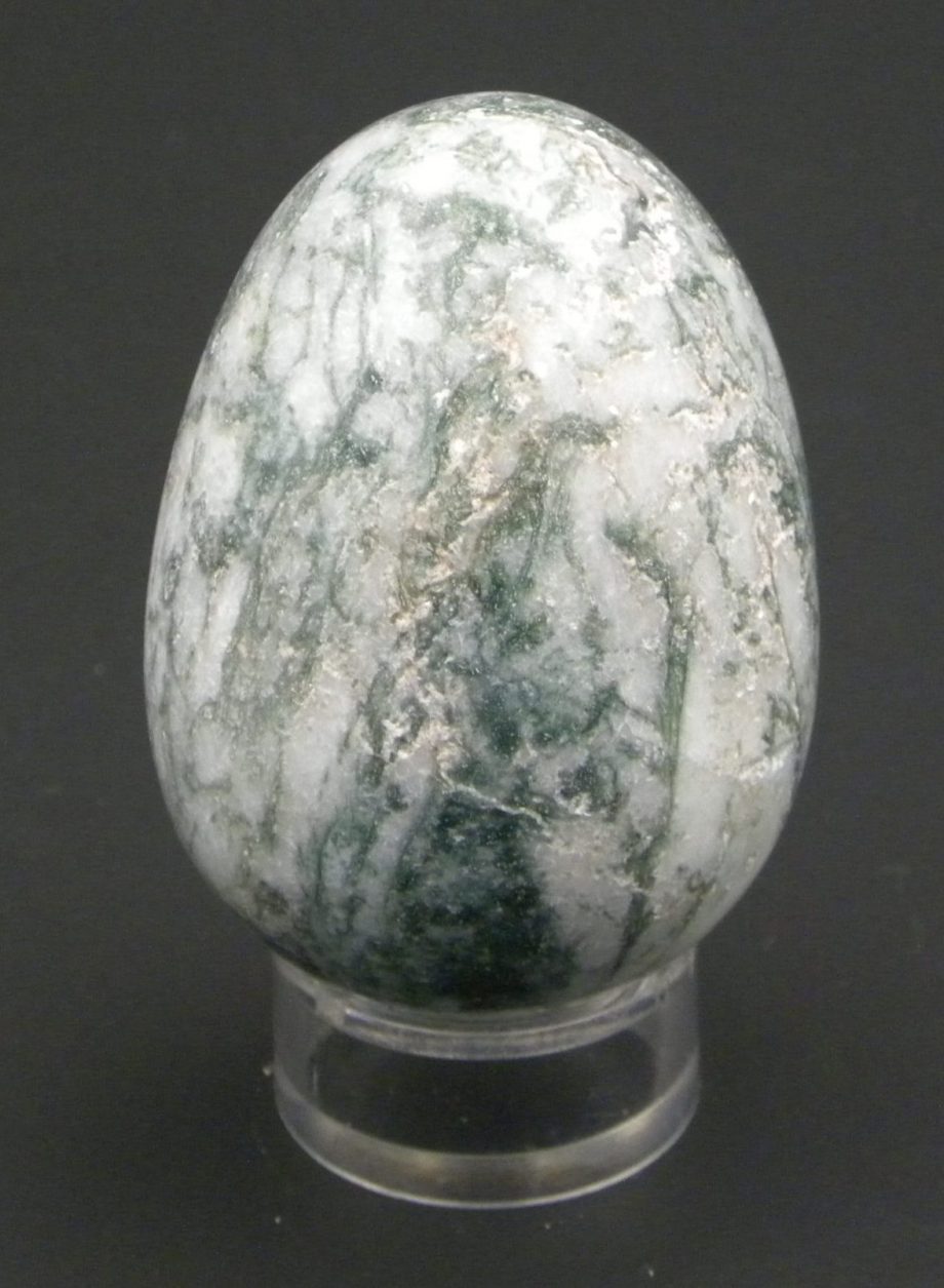 Moss Agate Egg