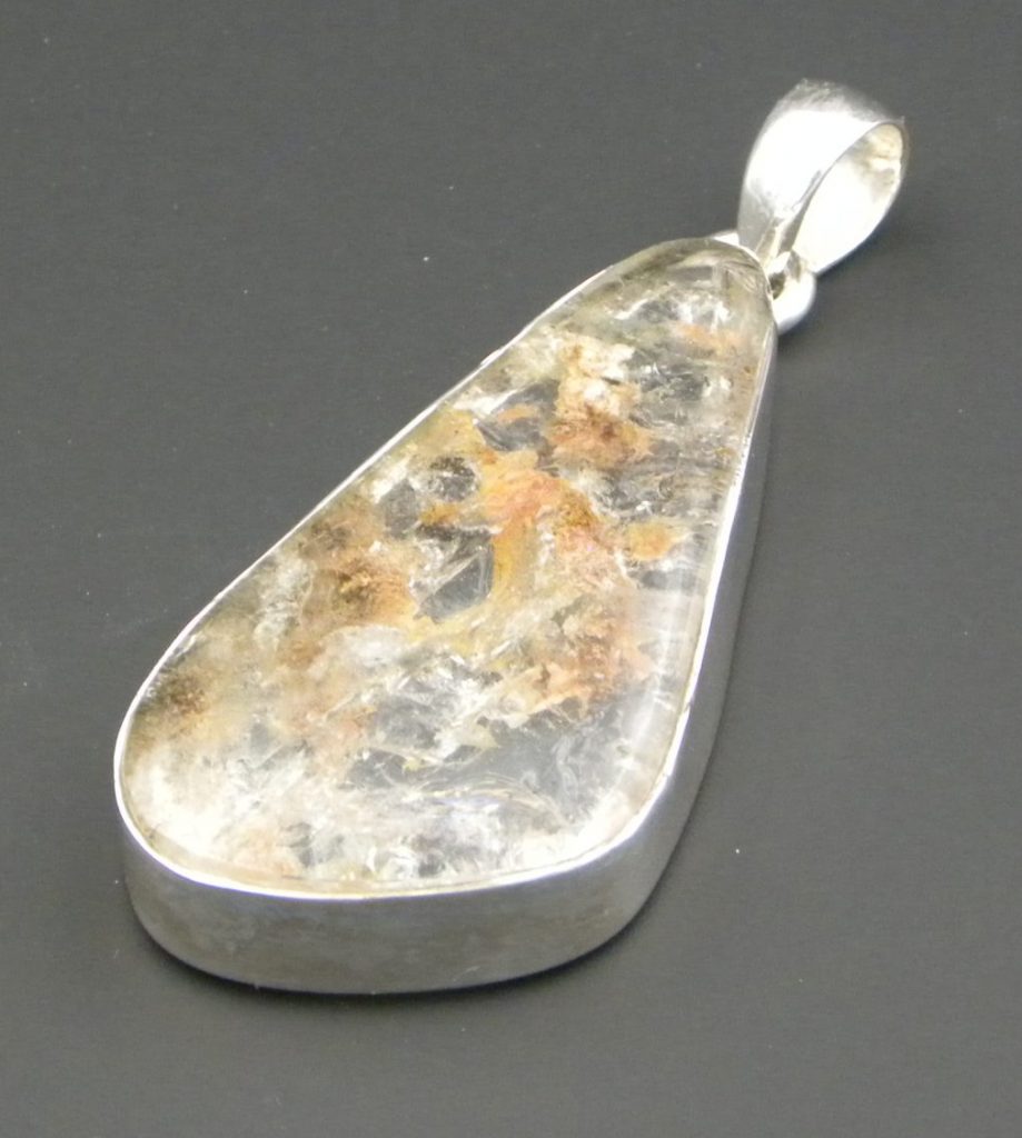 Garden Quartz Pendant (Lodolite) 5.2cm with superb natural inclusions