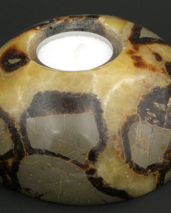Large Septarian Stone candleholder