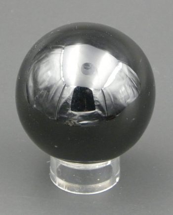 black obsidian sphere