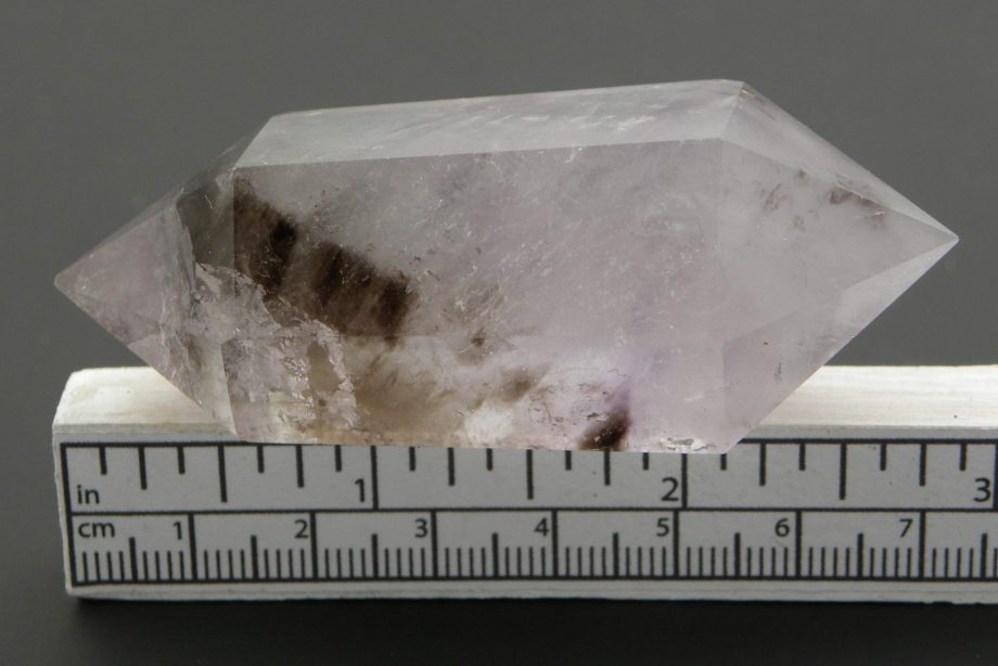 Smoky Amethyst Double Terminated Point
