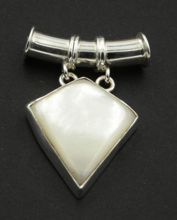Mother of Pearl Pendant, set in sterling silver