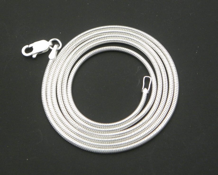 Sterling silver 24" Heavy Snake Chain