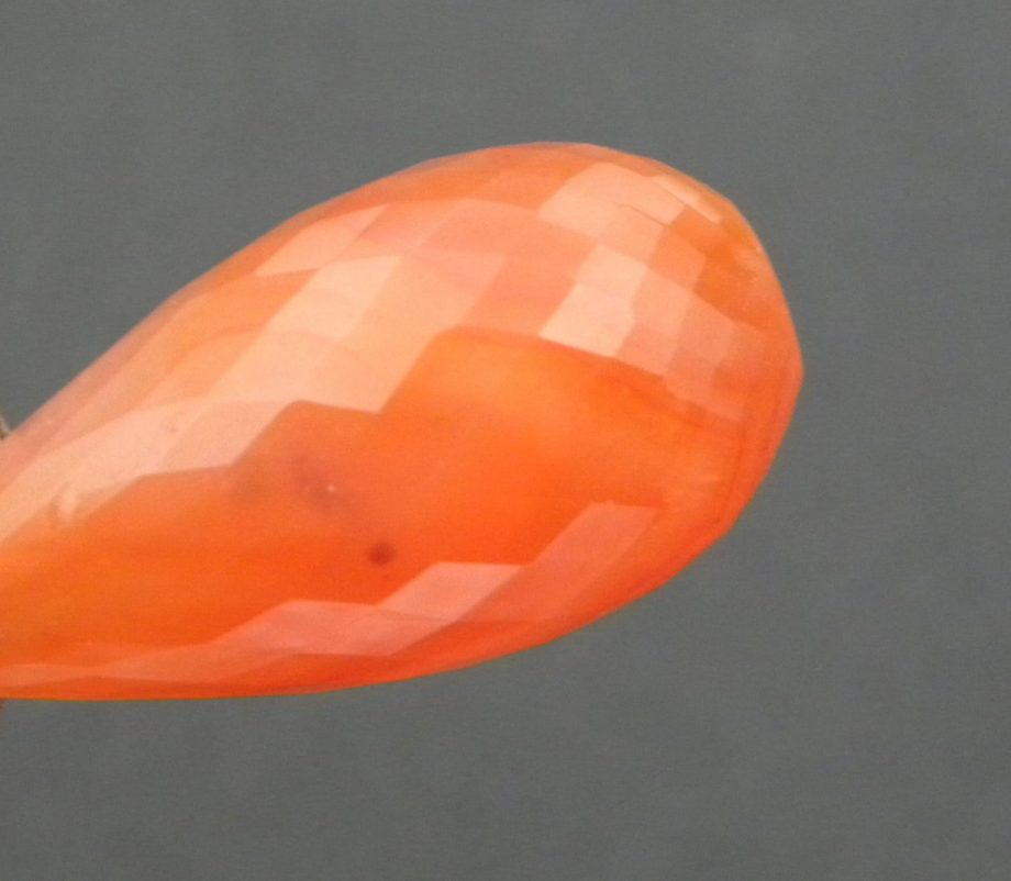 Carnelian Teardrop Pendant