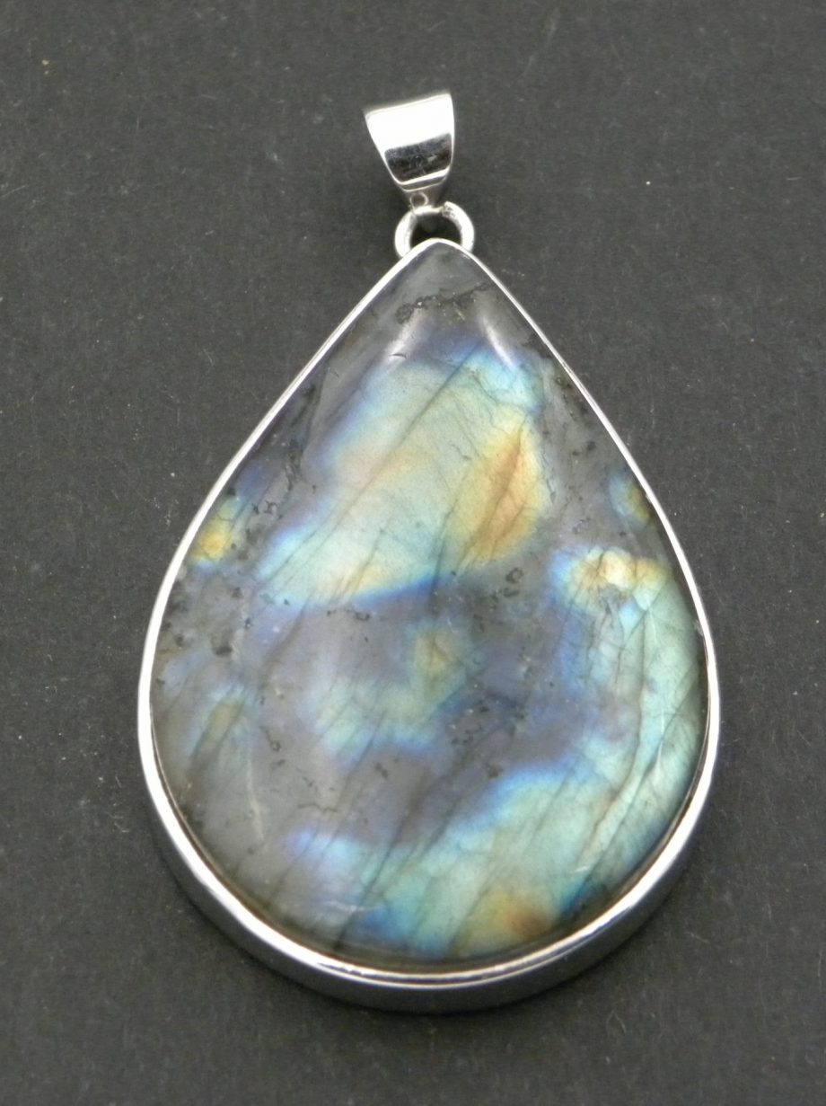 Large Labradorite Teardrop Pendant