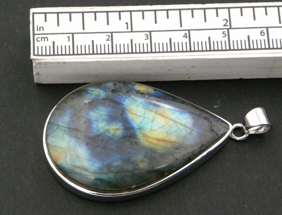 Large Labradorite Teardrop Pendant