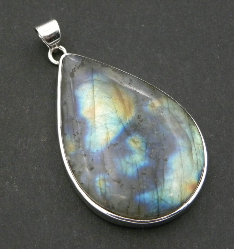 Large Labradorite Teardrop Pendant