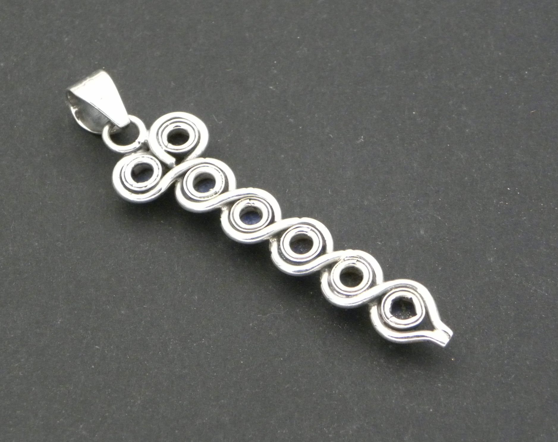 Back of Lapis Lazuli Pendant