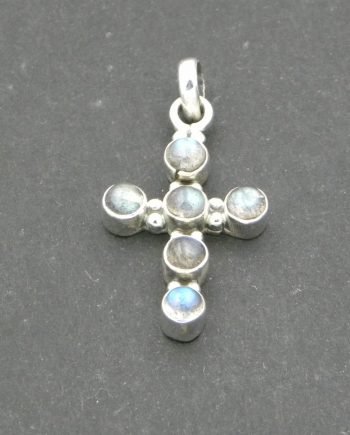 Labradorite Cross Pendant