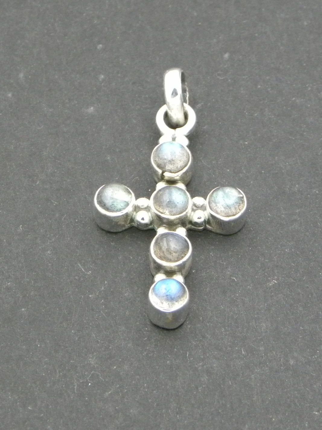 Labradorite Cross Pendant