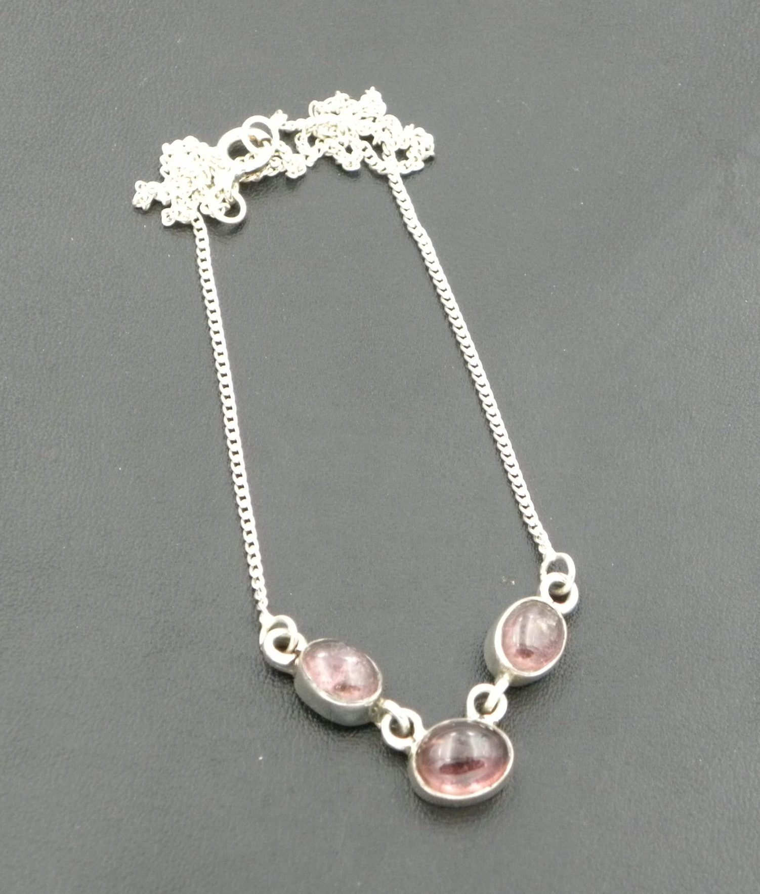 Pink Tourmaline Necklace