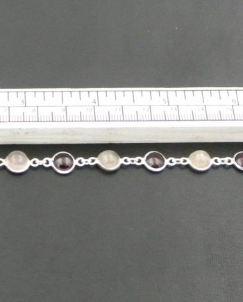 Garnet & Rose Quartz Bracelet