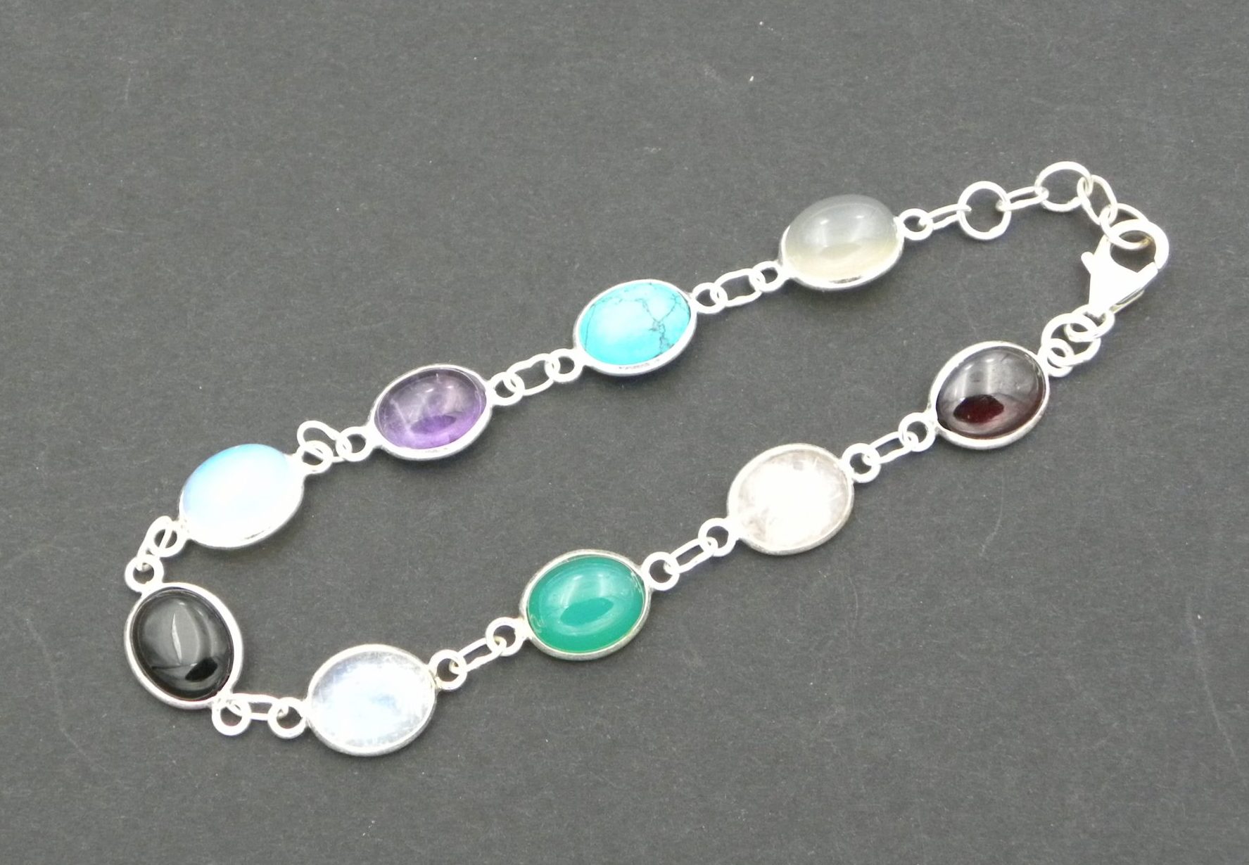 Multi Gem Bracelet