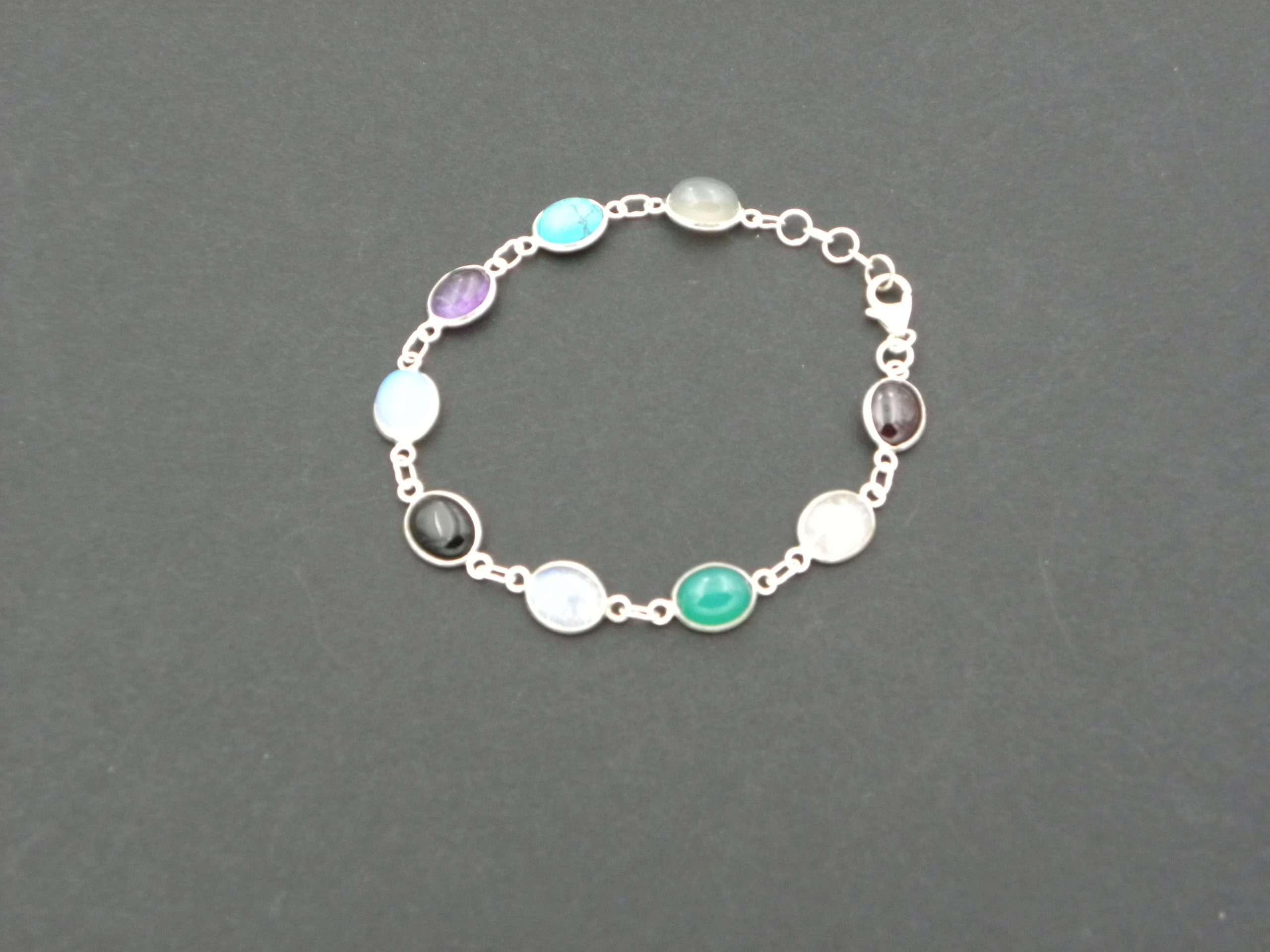 Multi Gem Bracelet