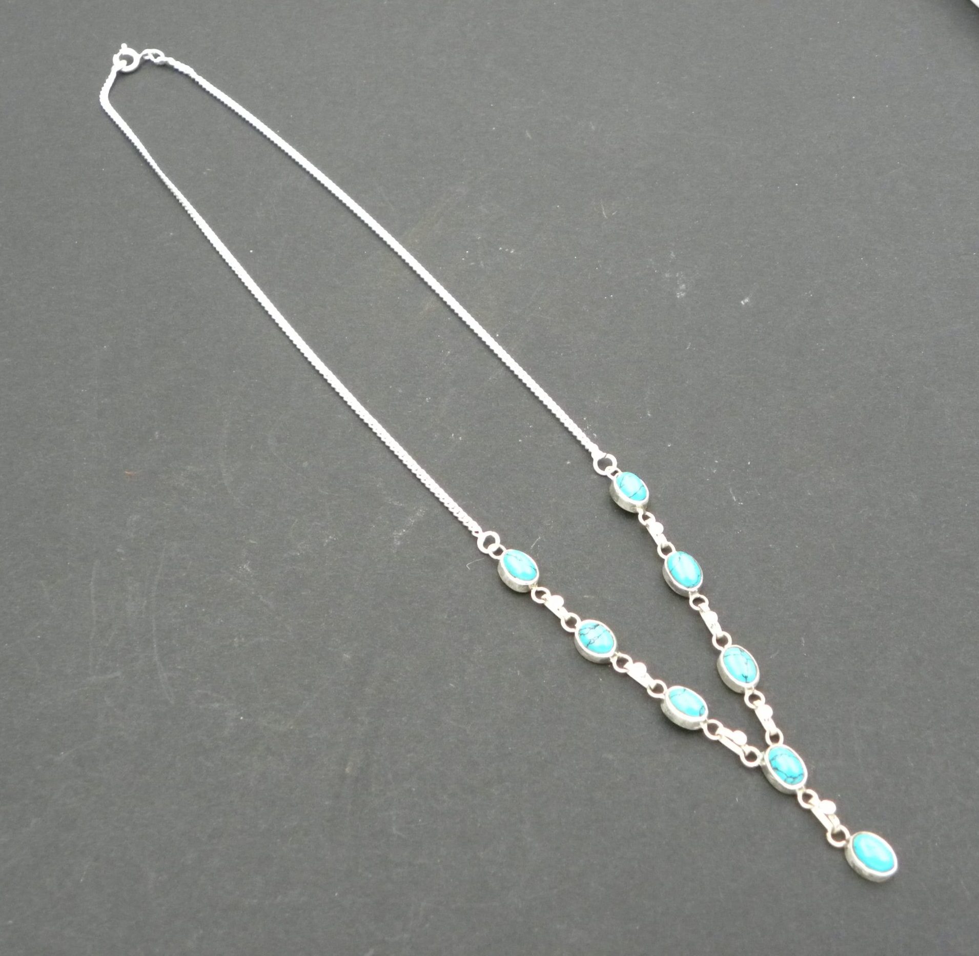 Blue Howlite Necklace