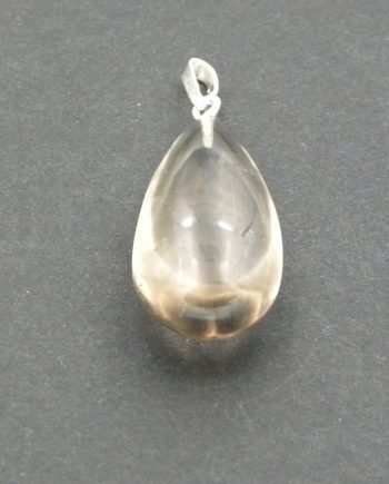 Smoky Quartz Teardrop Pendant
