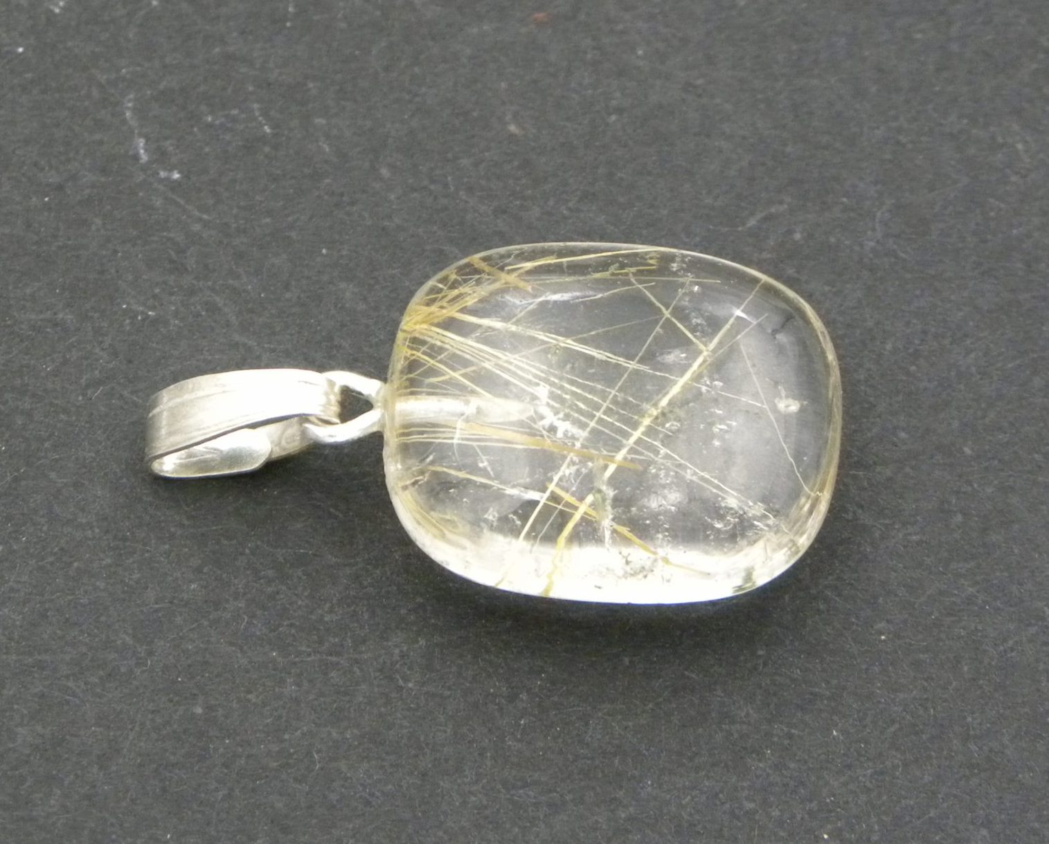 Rutilated Quartz Pendant