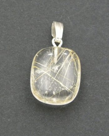 Rutilated Quartz Pendant