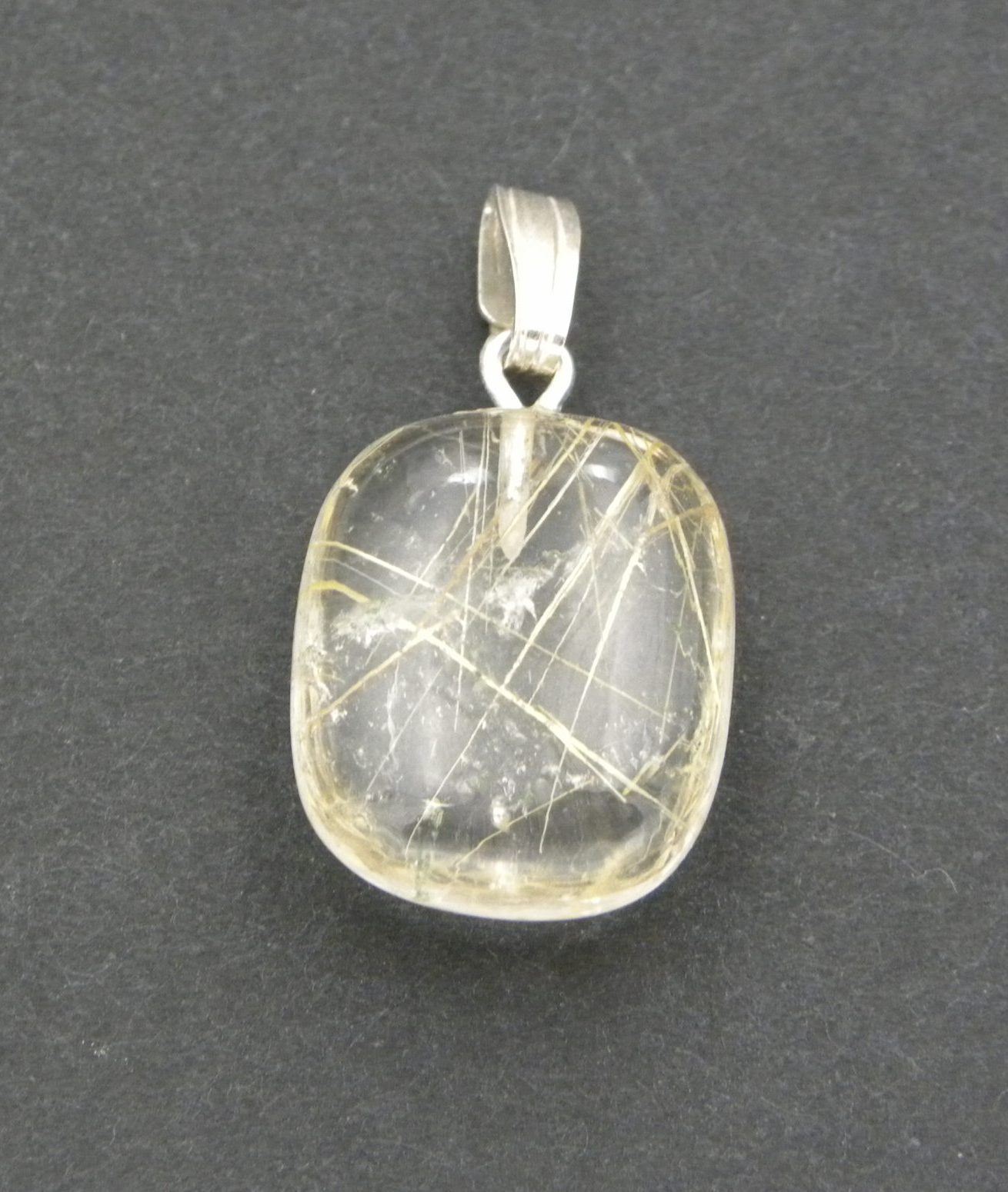 Rutilated Quartz Pendant